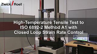 Laser-Extensometer für die Hochtemperaturprüfung an Metall